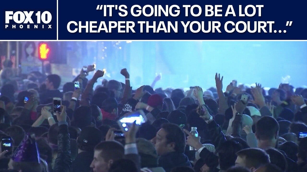 New Year's Eve revelers in the Phoenix area have transportation options to get home safe