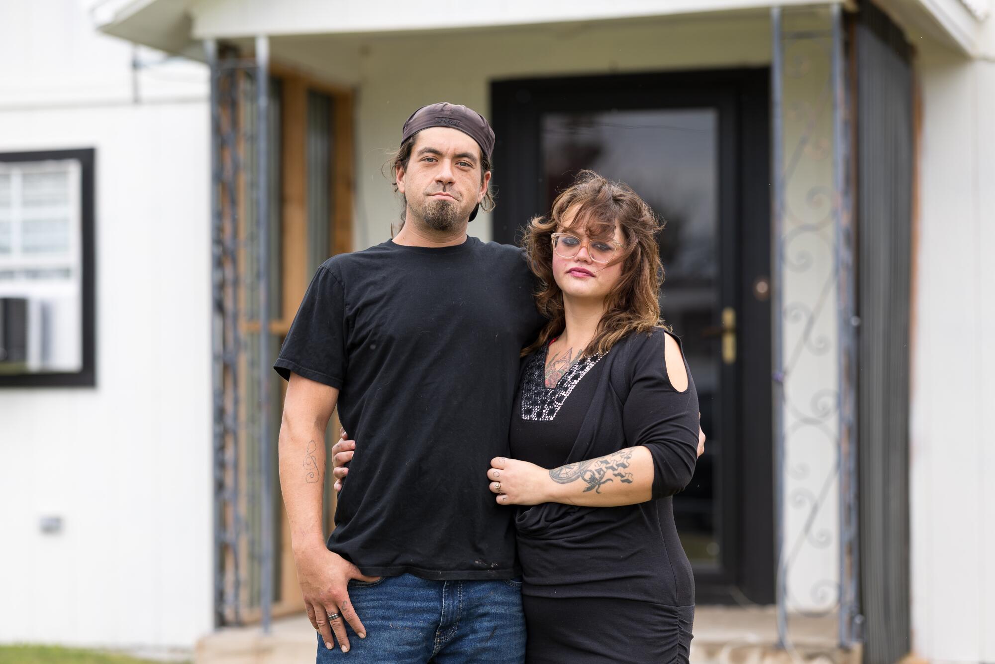 Austin Beagle and Nevada Barker, former client of DTLA