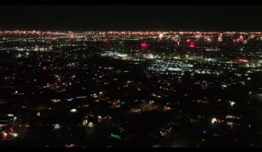 Drone footage, viewer videos capture fireworks across San Antonio