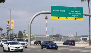 San Diego Airport access roads reopen after flooding
