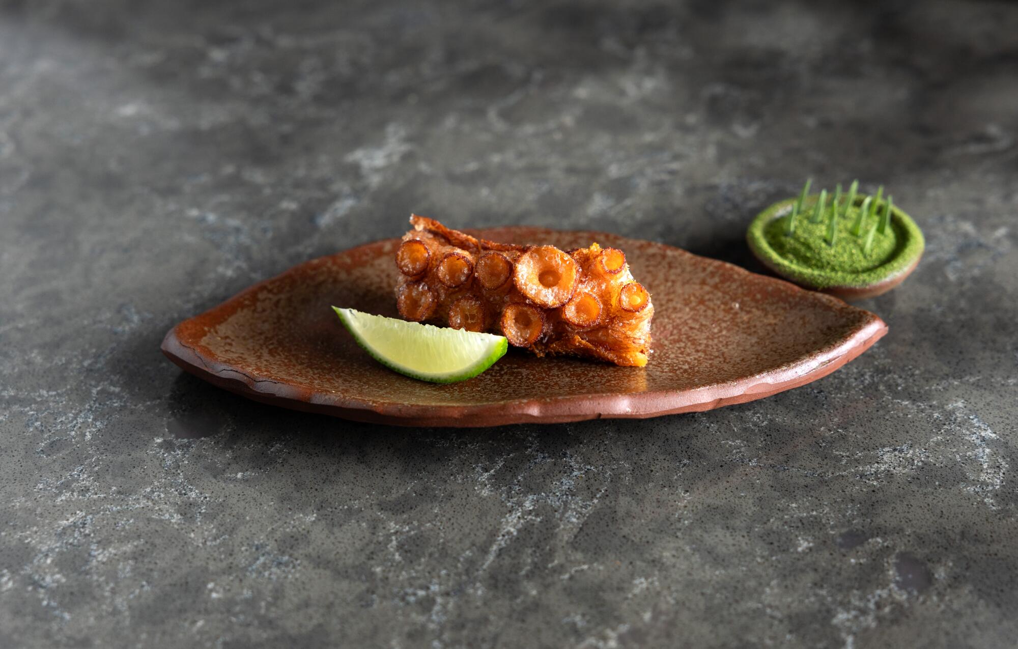 Octopus at Restaurant Ki.