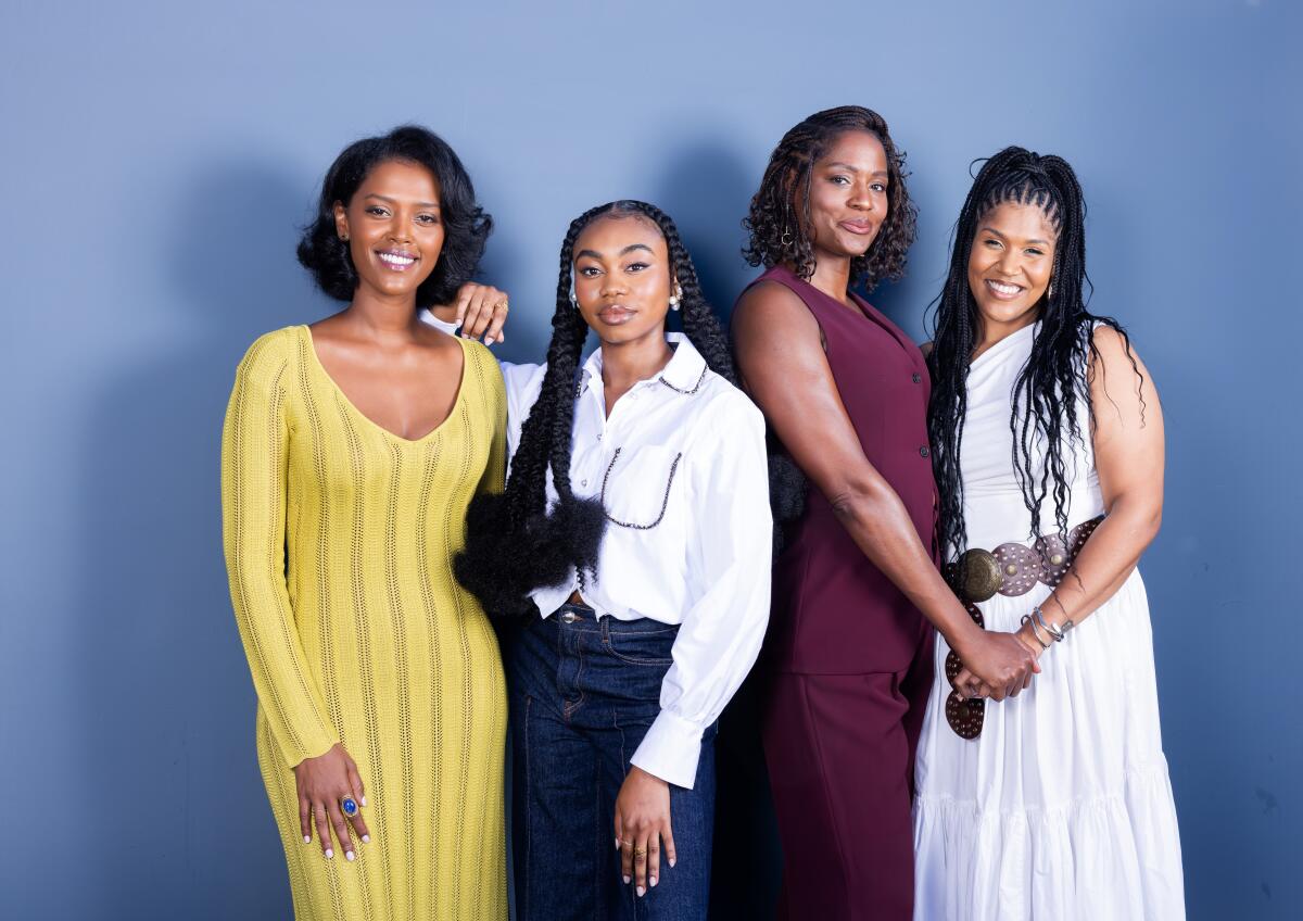 The cast of "Jaja's African Hair Braiding."