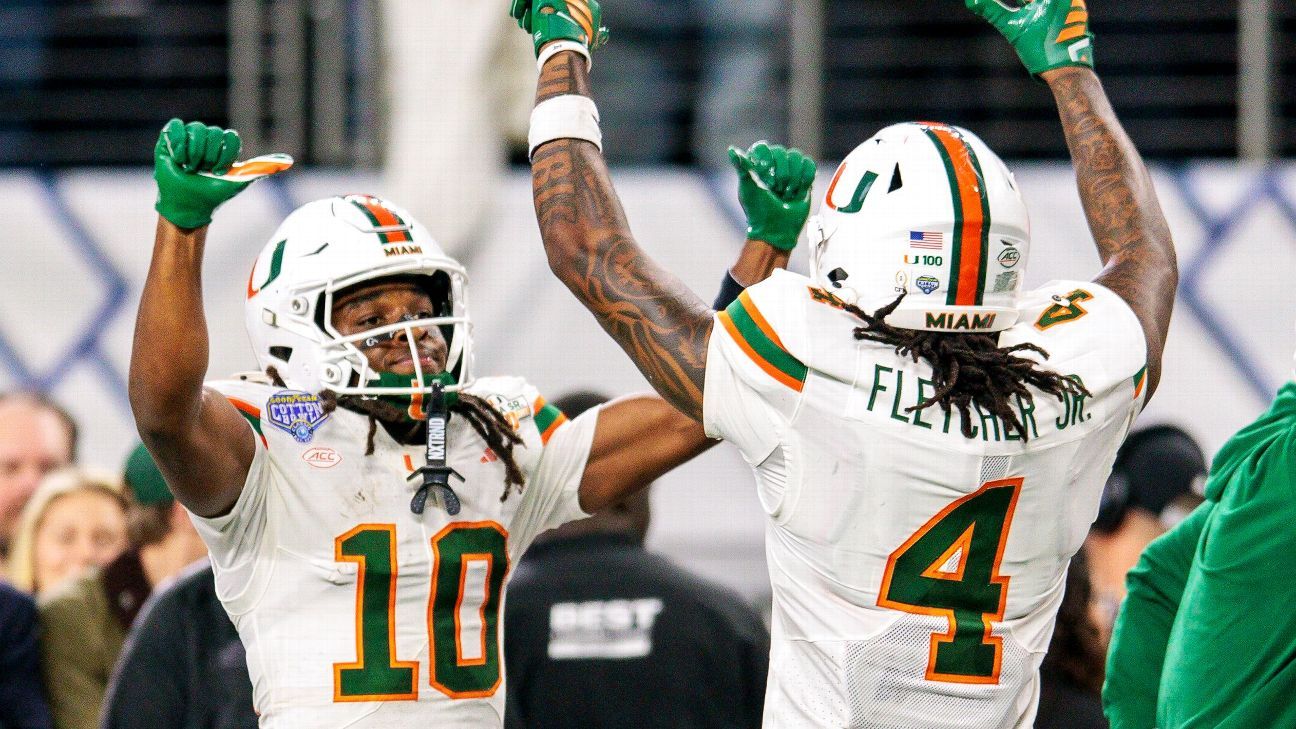 Miami overcomes long odds to reach CFP final four