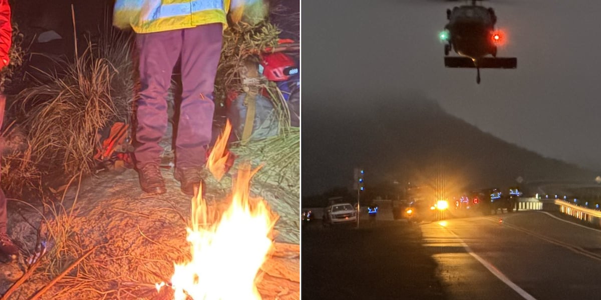 Military helicopter team rescues hiker from trail north of Phoenix