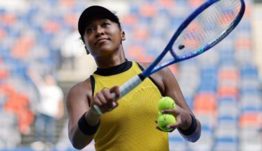 Naomi Osaka hopes illness clears up by Australian Open