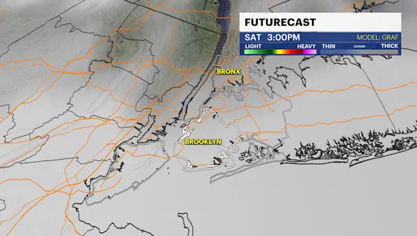 Cold weekend, mild next week in Brooklyn