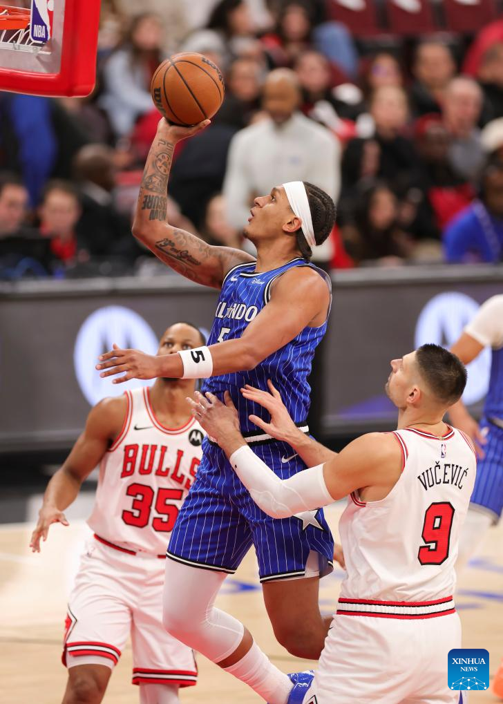 Orlando Magic vs. Chicago Bulls-Xinhua