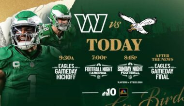 How to watch pregame, postgame coverage on NBC10 – NBC10 Philadelphia