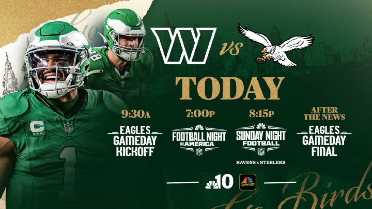 How to watch pregame, postgame coverage on NBC10 – NBC10 Philadelphia