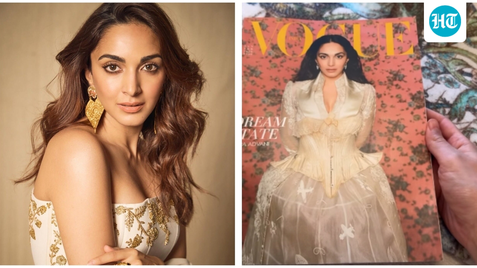 Kiara Advani gives adorable sneak peek of daughter Saraayah as she shows her picture in magazine. Watch