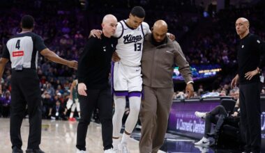 Kings' Keegan Murray to miss 3-4 weeks with ankle sprain