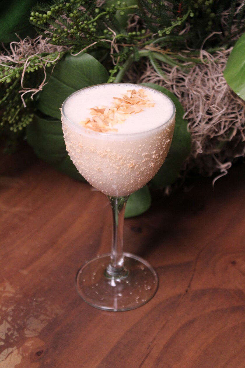 The coquito at Hyde Park's Cantina Rosa is one of this year's top ten finalists in the annual Tales of the Cocktail Foundation coquito competition.