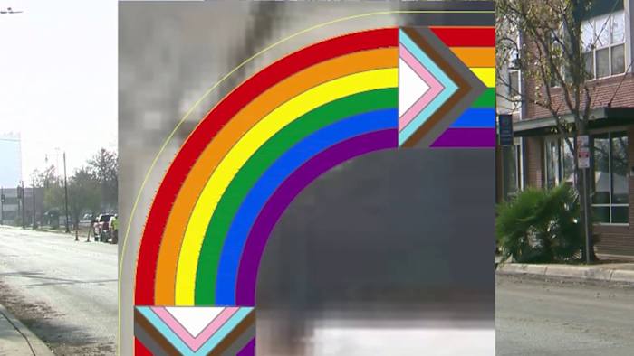 San Antonio prepares to move rainbows from crosswalks to sidewalks in Pride district, sparking mixed reactions