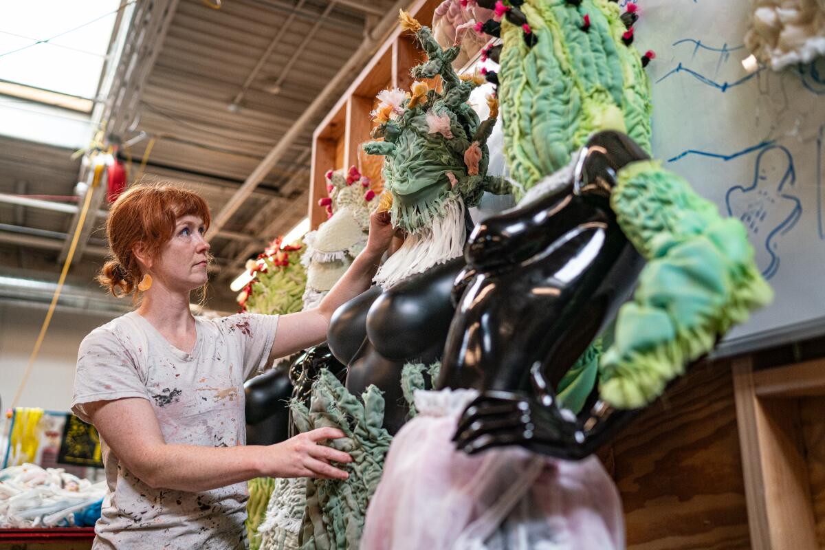 Meow Wolf artist Emmanuelle John is working on multiple pieces for Meow Wolf Los Angeles.