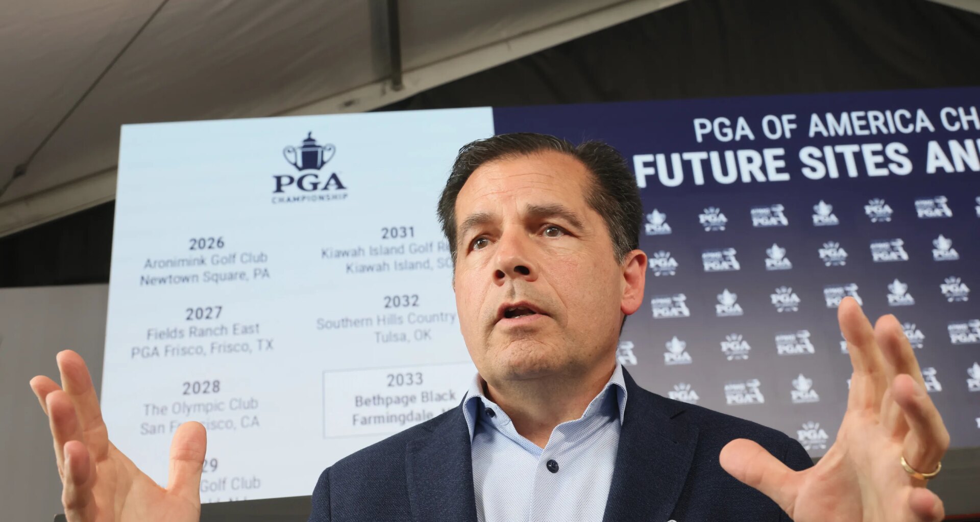 PGA CEO Derek Sprague out, president Don Rea told to stay in lane.