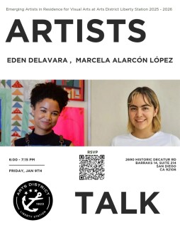 Visual Artists in Residence: Artist Talk Featuring Eden DeLaVara and Marcela Alarcón López
