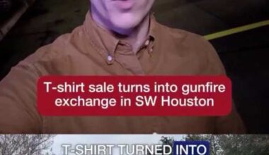 Argument during t-shirt sale leads to gunshots in SW Houston