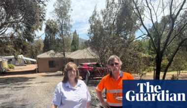Lynne and Peter return to find their house still standing but others left devastated after Harcourt bushfire | Bushfires