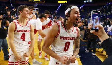 No. 2 Michigan upset by Wisconsin for first loss of season