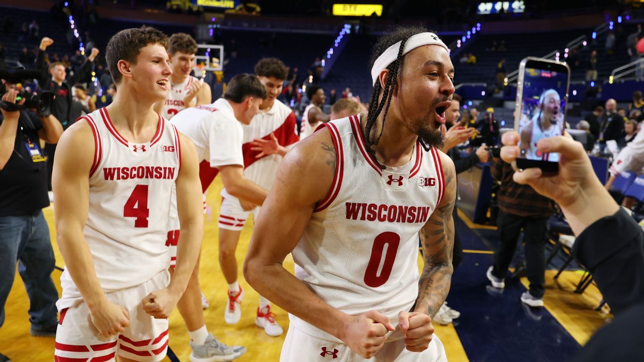 No. 2 Michigan upset by Wisconsin for first loss of season