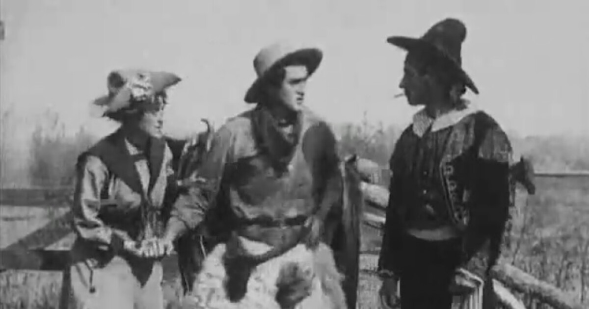 When the first authentic western movies were shot in San Antonio