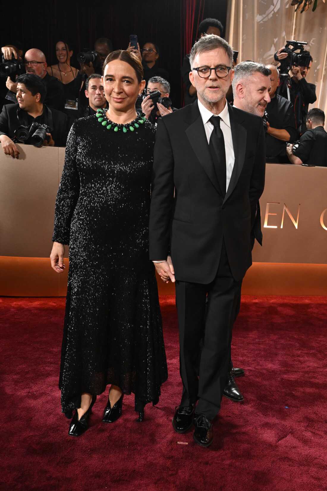 Maya Rudolph and Paul Thomas Anderson