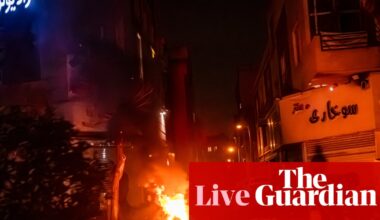 Iran crisis live: foreign minister says country ready for negotiations but also ‘fully prepared for war’ | Iran