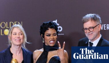 On the razz with Jessie Buckley and Stephen Graham: Golden Globes winners and after parties - in pictures - The Guardian