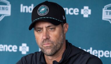 Eagles fire offensive coordinator Kevin Patullo after early playoff exit