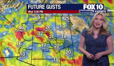 Arizona weather forecast: Warm day expected for the Phoenix area