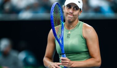 Madison Keys falls to Victoria Mboko in Adelaide quarters