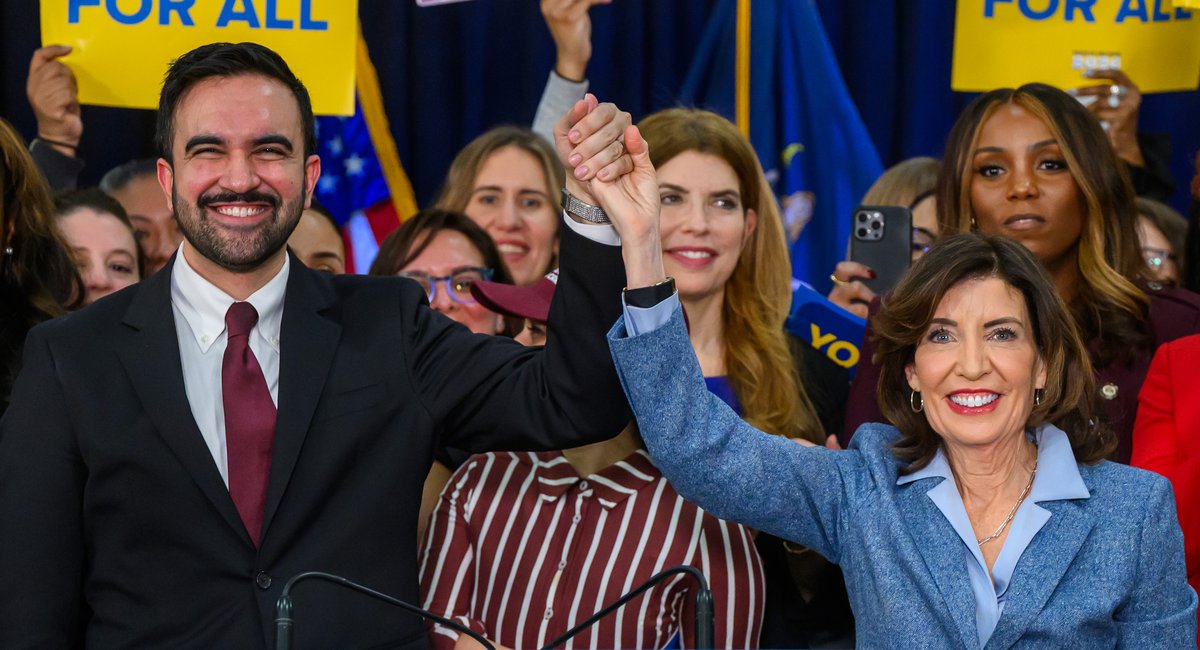 NYC Mayor Mamdani gets a hero’s welcome as Gov. Hochul echoes his agenda
