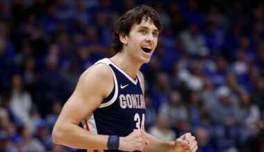 Gonzaga's Braden Huff out 4-8 weeks with left knee injury