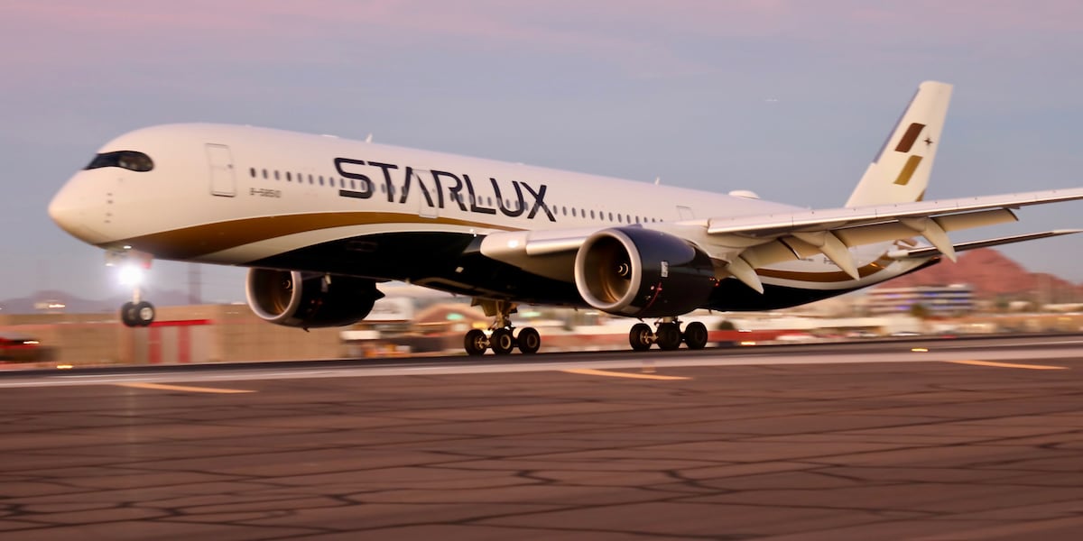 STARLUX Airlines launches nonstop Taipei-Phoenix flights