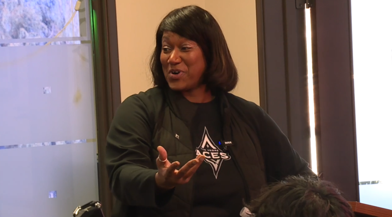 Las Vegas Aces join King Week STEM summit to empower local students