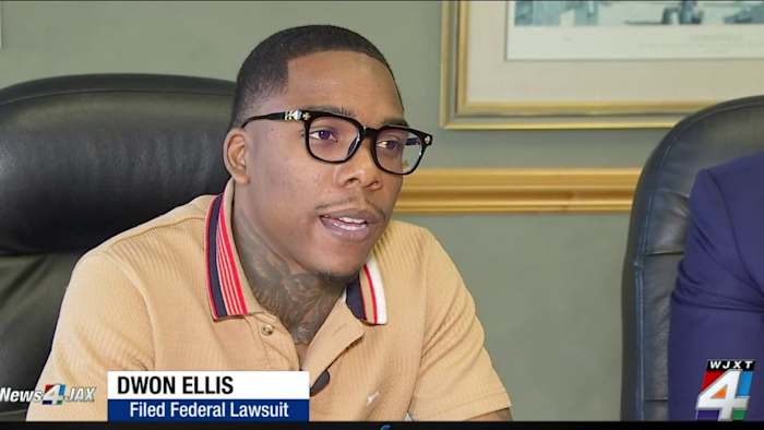 Man files federal civil rights lawsuit against Jacksonville police officers over alleged use of excessive force