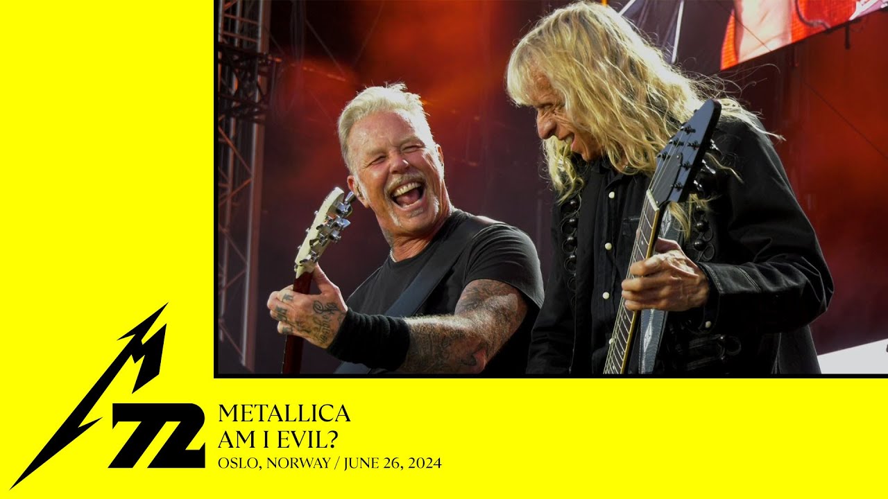 Metallica: Am I Evil? (Oslo, Norway - June 26, 2024) - YouTube