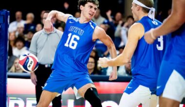BYU volleyball sweeps UC San Diego – Deseret News