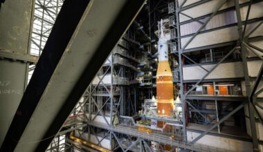 NASA's new moon rocket moves to the pad ahead of astronaut launch as early as February