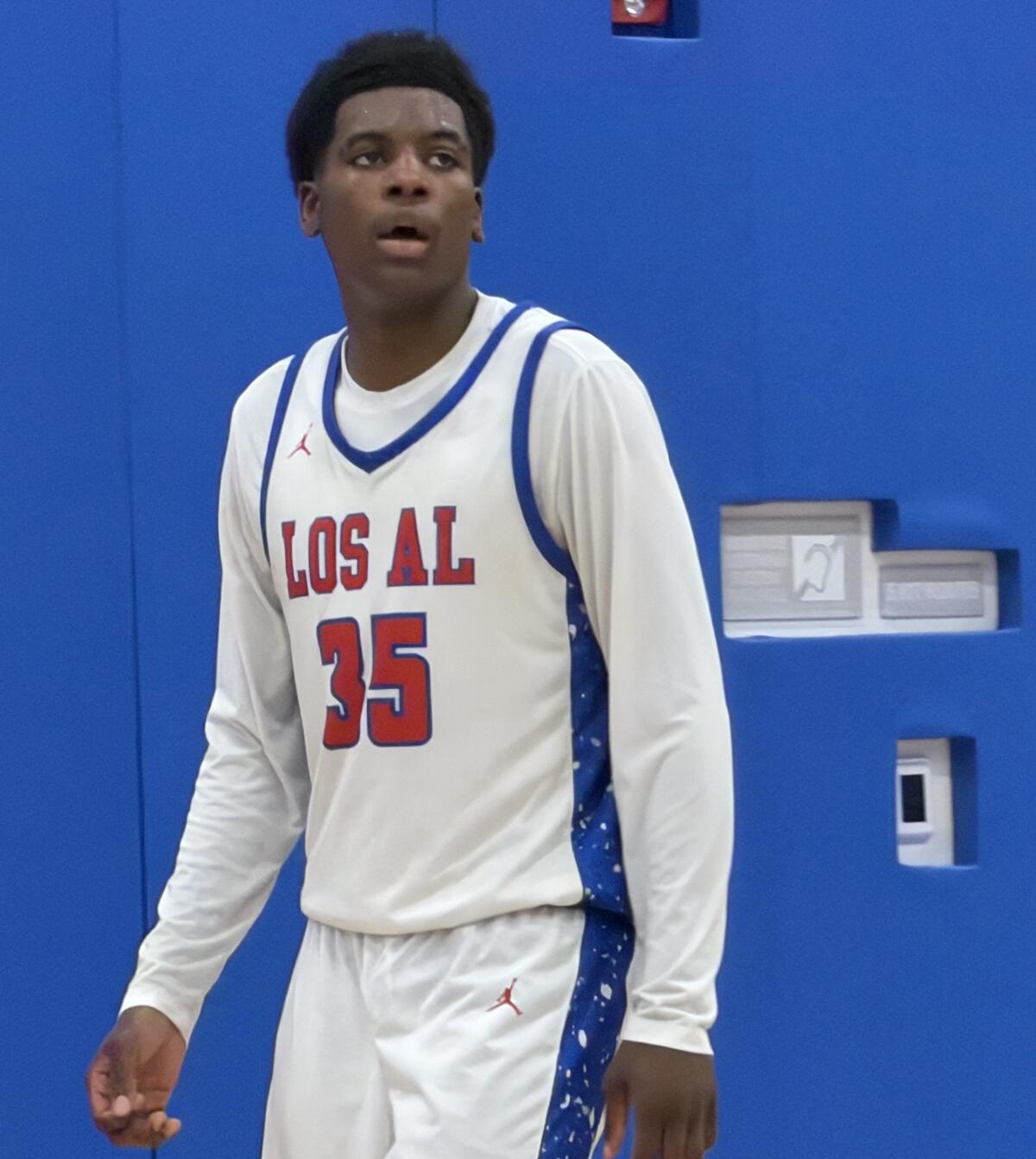 Sophomore Isaiah Williamson of Los Alamitos was a JV player last season.
