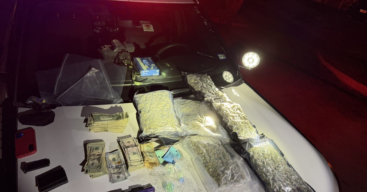 Dallas police seize 7 pounds of marijuana, cocaine in traffic stop