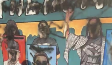 'Say their names' mural honoring victims of San Antonio police violence vandalized during MLK march