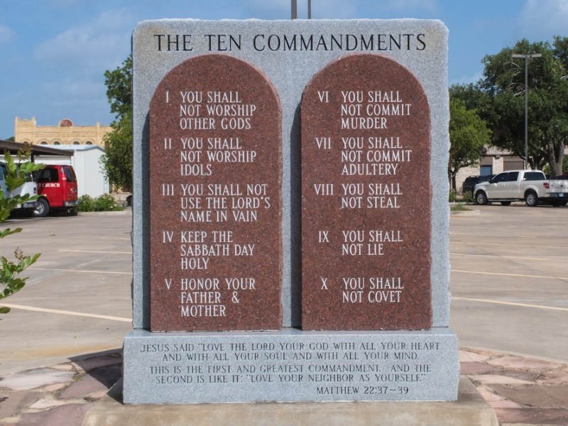 San Antonio federal judge shuts down plan for Comal ISD, other districts to install Ten Commandments