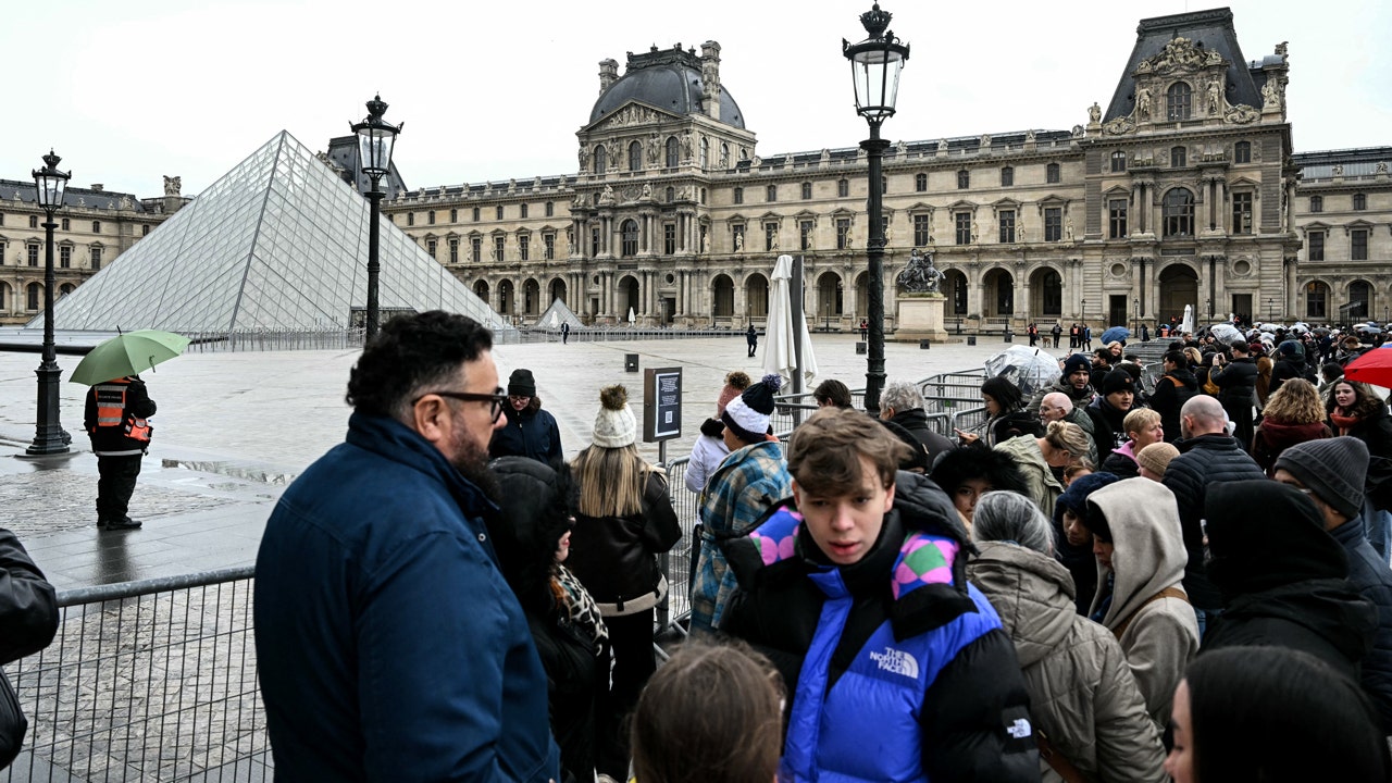 The Louvre museum shut its doors to tourists due to ongoing employee strike