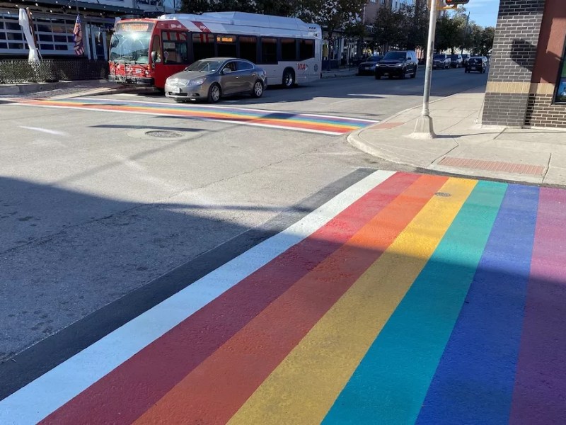 Ahead of crosswalk removal, rainbow sidewalks coming to San Antonio’s Pride District