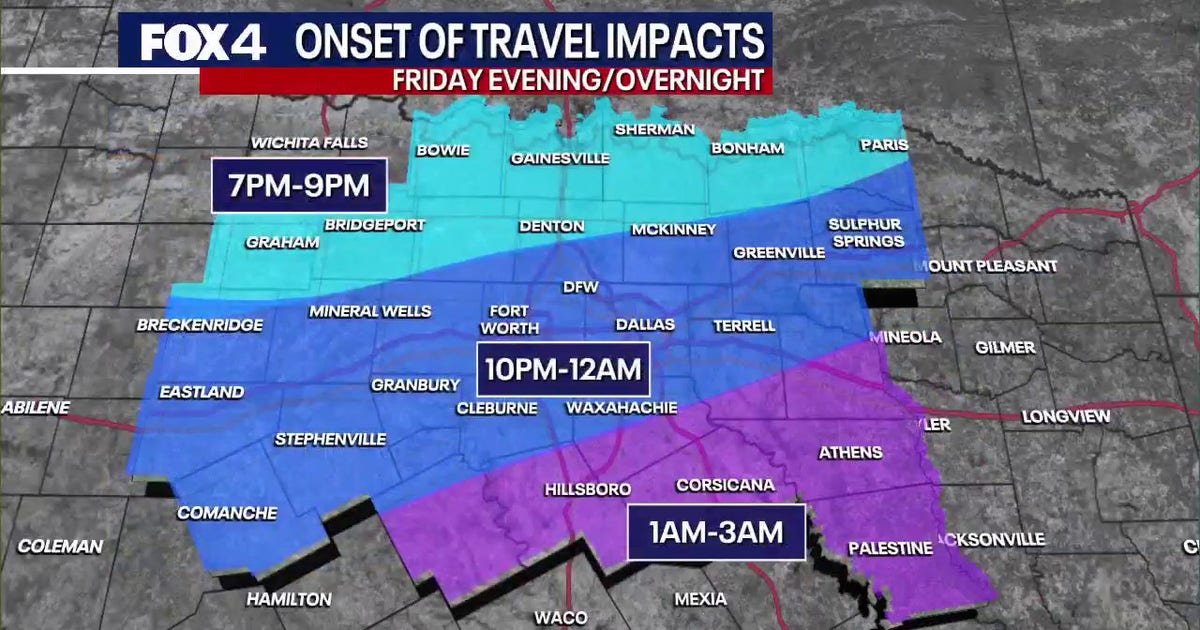 Dallas weather: Extreme Cold Watch in effect as wind chills hit -6°; snow totals could reach multiple inches