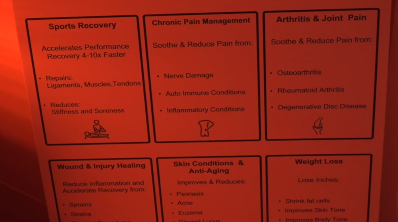 Local athletes level up with red light therapy