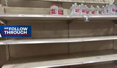 People still clearing grocery shelves in San Antonio despite stores saying there is plenty of inventory
