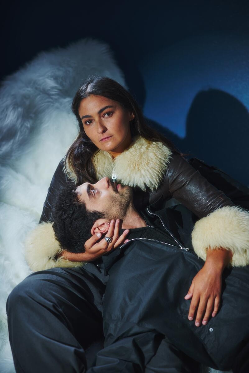 Hannah Lynch and Arlo Green.