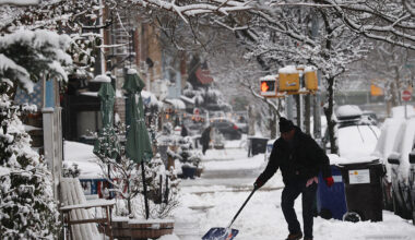 LIVE | Winter storm hits NYC area: Track snow updates